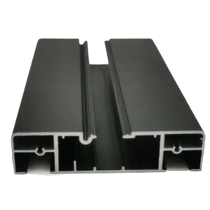 Perfiles de Extrusión de Aluminio Negro Brillante para Zapateros - Product Image 1