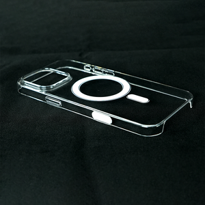 เคสใส C12 HD สำหรับ iPhone 12 13 14 15 16 17 Pro Max  ฝาหลังแม่เหล็ก ป้องกันเหลือง  วัสดุ PC ใส - Product Image 4