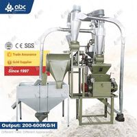 Moulin à Farine Automatique Compact de Haute Qualité pour Maïs, Blé, Sorgho, Riz, Manioc, Haricots et Soja