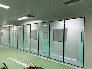 Puerta Interior de Acero con Panel de Vidrio de Diseño Moderno y Tamaño Personalizado <span class=keywords><strong>para</strong></span> Cuartos Limpios, Ideal <span class=keywords><strong>para</strong></span> Fábricas de Electrónica y Hospitales - Product Image 2