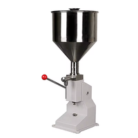 Machine de remplissage et de scellage de pâte liquide visqueuse épaisse de mini remplisseur manuel vertical de 10ml