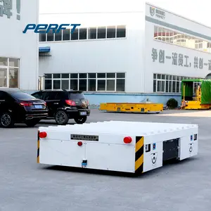 AGV Transfer Cart1-30 Ton Automatic Guide vehicle Electric Trackless Transport Car Battery Powered Cart