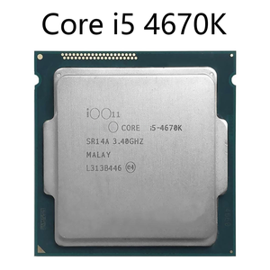 Procesador Intel Core <span class=keywords><strong>i5</strong></span> <span class=keywords><strong>4670K</strong></span> de 4ª Generación, CPU Original Retirado, Grado A, Probado, 3.4GHz, LGA1150, para Computadora de Escritorio - Product Image 1