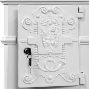 Buzón de <span class=keywords><strong>correos</strong></span> de aluminio fundido de León, troquelado, de pie - Product Image 6