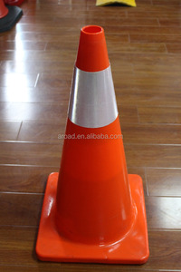 Meilleures ventes : Cône de signalisation routière en PVC orange réfléchissant d'occasion, 28 pouces/700 mm - Product Image 6