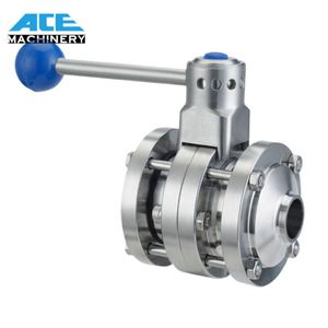 วาล์วผีเสื้อแบบหน้าแปลนอุปกรณ์ประปาและ304ข้อต่อวาล์ว Macon 50ข้อต่อวาล์วผีเสื้อ Macon - Product Image 3