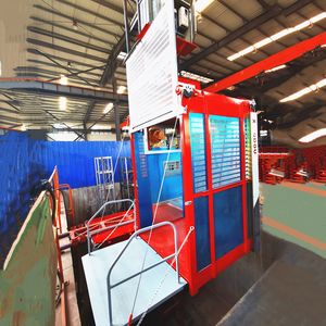 Alimak Lifter konstruksi Builders lift personil kerekan untuk proyek konstruksi di bawah gigi roda gigi Motor inti - Product Image 5