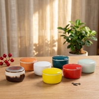 Pot de conservation alimentaire en céramique, forme personnalisée, design mignon, mini, écologique, non toxique