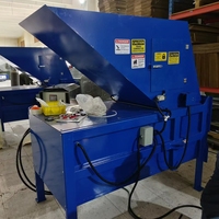 Compacteur de déchets automatique de 6 mm d'épaisseur pour les déchets domestiques, compression hydraulique des déchets 4:1, équipement