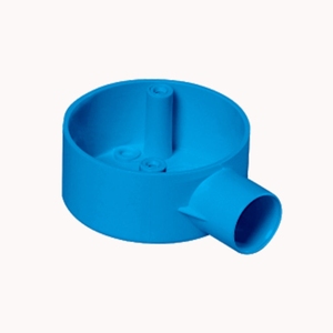 Boîte de jonction ignifuge unidirectionnelle en PVC bleu de marque AC, résistante à la combustion, pour connecteur de tuyau électrique de 20 mm à 50 mm - Product Image 3