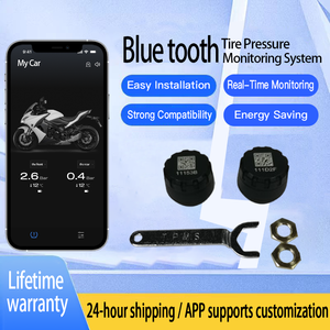 移动蓝牙APP TPMS蓝牙轮胎压力监测系统支持Android/IOS移动显示汽车轮胎诊断工具 - Product Image 3