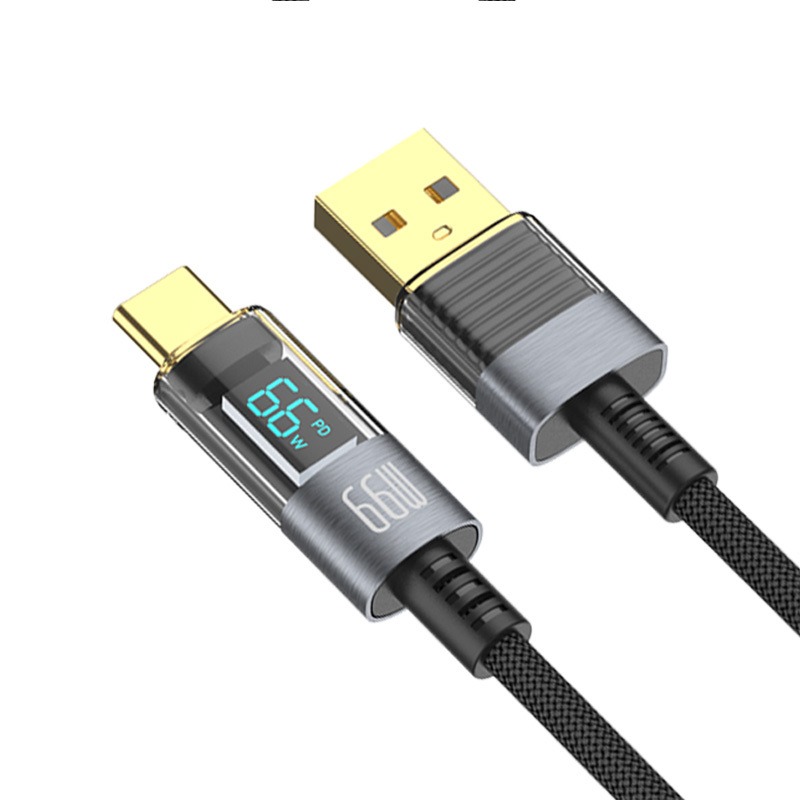 30W Nylon Braided TPE Data Cable