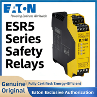 Relay Keamanan EATON ESR5-NO-41-24VDC  Empat Bahasa Pemrograman  Operasi Daya Rendah  untuk Kontrol Motor Port Crane