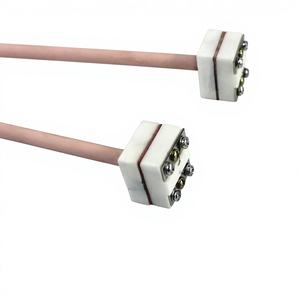 เทอร์โมคัปเปิลชนิด B แพลตตินัม-อิริเดียม คอรันดัม ขนาดเส้นผ่านศูนย์กลางเล็ก 6 มม. 8 มม. ทนอุณหภูมิสูง 1600 ° เซ็นเซอร์วัดอุณหภูมิ C - Product Image 3