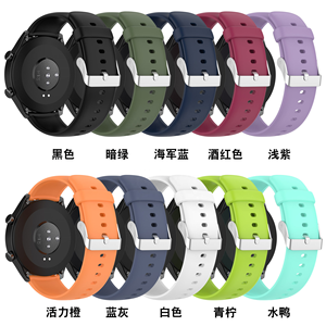 Bracelet de ceinture en silicone pour montre <span class=keywords><strong>Realme</strong></span> <span class=keywords><strong>2</strong></span> <span class=keywords><strong>Pro</strong></span> et montre-bracelet SmartBand 3 Bracelet respirant 46mm/42mm pour GT 2Pro - Product Image 4