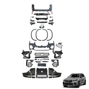 Auto Peças De Fibra De Carbono Roda Fenders CRear Bumper Escape Body Kit Para Bmw X5 G05 Acessórios Para X5M