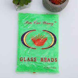 S بيع مباشر من المصنع 2 من الخرز الزجاجي والبذور من الداخل بألوان دائرية - Product Image 2