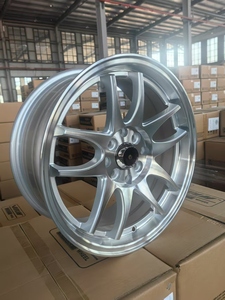ล้อแม็กซ์ CR Design ขนาด 16 นิ้ว 16x7 อัลลอยด์ +38  4x100 4x114.3 สำหรับรถยนต์นั่งส่วนบุคคล Toyota Honda สีเงิน - Product Image 5