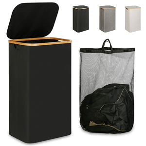 <b>Large</b> Capacity Waterproof Foldable Kitchen <b>Storage</b> <b>Basket</b> Oxford Standing Type Dirty Clothes Hamper Convenient Bottle Frame for - Product Image 1