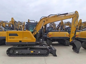 Excavatrice forestière sur chenilles XE115GF, excavatrice sur chenilles de 10 tonnes avec une grande hauteur au sol et un accessoire de préhension de billes de bois - Product Image 1