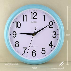 Nouvelle <span class=keywords><strong>Horloge</strong></span> Murale Keshi 2024, Design Champêtre Français, Diamètre 80mm, Simple, Créative, Silencieuse à Mouvement Continu, Vente en Gros - Product Image 3