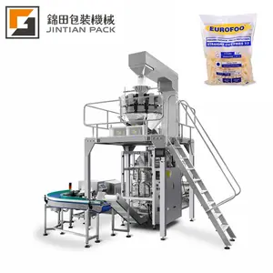 Automatic multi function chips french fries snacks packing machine