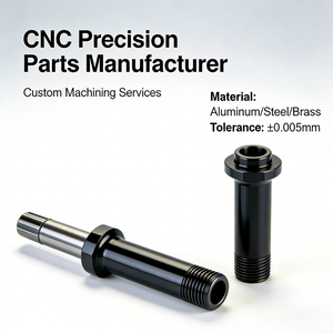 Manufacturer Precision Custom CNC Machined <b>High</b>-Quality I-Class Prosthetic Adapter Tube Suitable for <b>Knee</b> Color Anodized - Product Image 2