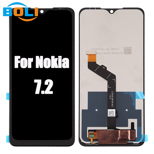 Wholesale Mobile Phone Lcd for Nokia 7.2 Lcd Screen Original for Nokia 7.2 Display Touch Screen Replacement for Nokia 7.2 Lcd