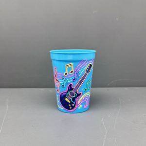 BPA Free Safe Frosted Matte Finish Multi Size Water Cups Stadium for Tailgate Parties Multiple Sizes Available PRS - Product Image 6
