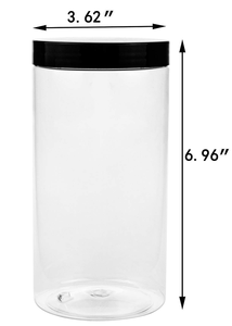 350ml Printing Logo Label Design Food Grade Cylinder <b>Plastic</b> Can PET <b>Jar</b> for Soft Candy Milk Shell Packaging Screw Cap Seal Type - Product Image 4