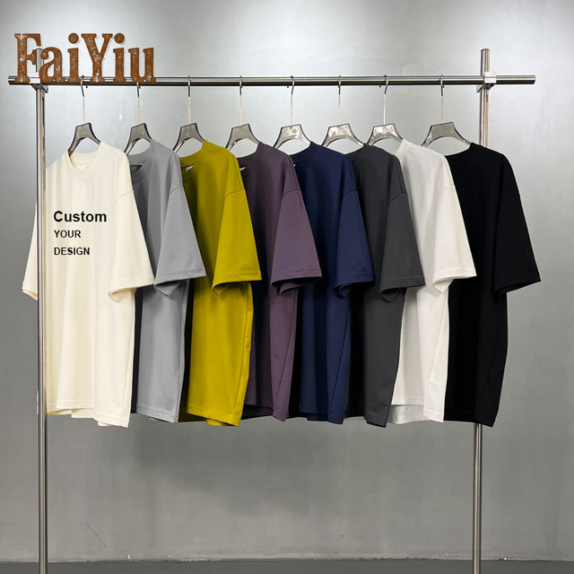 Wholesale Heavyweight T-Shirt Customized Tee Tshirt Custom Digital Print logo t Shirt for Men