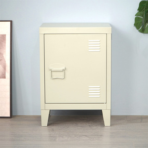 Petit meuble de rangement moderne <span class=keywords><strong>en</strong></span> métal pour chambre et salon avec étagères personnalisables pour l'ameublement de la maison - Product Image 1