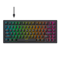 Keyboard Mekanik Portabel 82 Tombol untuk Gamer, Hot Sale 70% Diskon, Compact Gamer Blue Switch