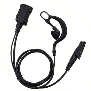 CE Certified Black <b>Walkie</b> <b>Talkie</b> Earphone Hands Free Earpiece for Security Bodyguard Professional Use - Product Image 1