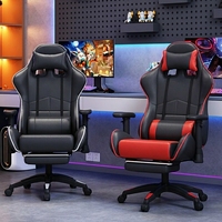 Kursi Komputer Kursi Kompetitif Kursi Kantor Balap Kursi Game Kursi Putar Ergonomis Kafe Internet Desain Minimalis Modern
