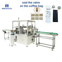 Machine de scellage automatique personnalisable haute efficacité pour valves de dégazage unidirectionnelles de café en poudre