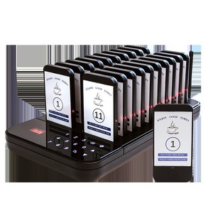 เครื่องเรียกไร้สาย Zerui รุ่น QC200 400MHz ระบบเรียกคิวร้านอาหาร พร้อมระบบแจ้งเตือนด้วยการสั่น - Product Image 1