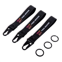 Llaveros Promocionales Personalizados al por Mayor, Correas Cortas de Jacquard, Estilo Deportivo, Nylon Tejido, Diseño de Logotipo Personalizado, Marca Youmigift