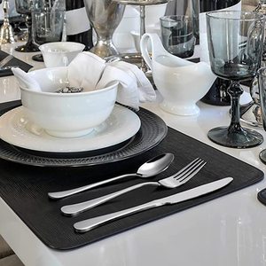 <span class=keywords><strong>Cucina</strong></span> domestica ristorante forchette e cucchiai argenteria per uso alimentare in acciaio inox posate posate - Product Image 6