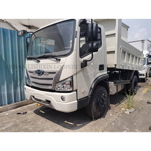 Nuevo camión volquete diésel Foton 4x2 DE 124HP, 10T de capacidad de carga Euro 3, Mini camión estándar para transporte de suelo de arena, Yuchai izquierdo - Product Image 3