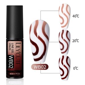 <span class=keywords><strong>LILYCUTE</strong></span> Esmalte en Gel Reflectante de 5ml con Brillo Disco, Logotipo Personalizado, Alto Brillo, Gel para Arte de Líneas con Purpurina para Salón - Product Image 3