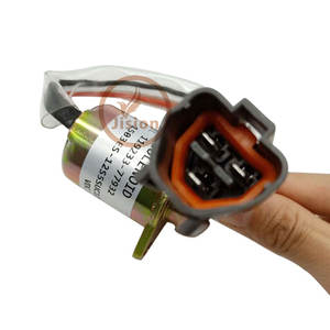 <span class=keywords><strong>Excavator</strong></span> Bagian 1503ES-12S5SUC12S Mesin Mematikan <span class=keywords><strong>Solenoid</strong></span> 12V Kemasukan <span class=keywords><strong>Solenoid</strong></span> 119233-77932 - Product Image 5