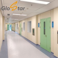 Panneau mural modulaire JJYM-1 en métal écologique pour salles blanches, idéal pour les projets de construction