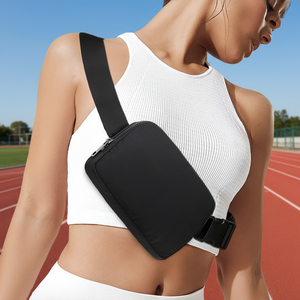 <span class=keywords><strong>Marsupio</strong></span> Sportivo Impermeabile da Petto con Cinghia Regolabile, Borsello da Vita per Allenamento, Corsa, Viaggio ed Escursionismo - Product Image 1