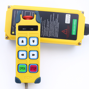 Venta directa de fábrica Control remoto industrial impermeable inalámbrico personalizado para arrancadores de motor de grúa de camión 4 botones - Product Image 1