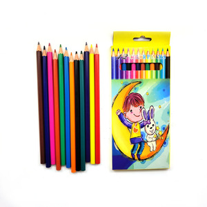 2026 Promotional Wood Color Pencil for School Students 12pcs 7 Inch Natural Popular Wood Colour Pencils for Coloring Art - Product Image 2