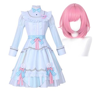 Costume de cosplay Emu <span class=keywords><strong>Otori</strong></span> de l'anime Project Sekai, robe lolita Emu Ootori pour femmes, masque de mascarade, GAHC-015 - Product Image 1