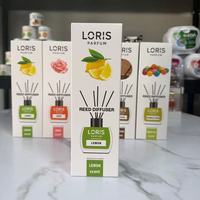 Diffuseur de voiture LORIS, diffuseur à bâtonnets en verre, bâtonnets en rotin, parfum longue durée, rafraîchisseur d'air naturel pour voiture, coffret cadeau pour auto