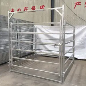 High Quality Cheap Livestock Horse Yard Panel Galvanized Portable Cattle Fence Corral Panels For Sale