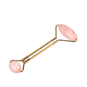 Rose Quartz Tension Melting Facial Massager for Face <strong>Neck</strong> Face <strong>Roller</strong> to Relieve Tension Soothe Stress Improve Circulation - Product Image 1